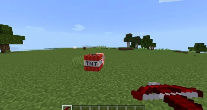 Dynamite on the ground