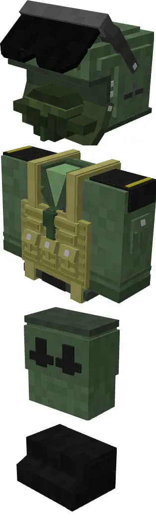 Full view of the pilot's equipment