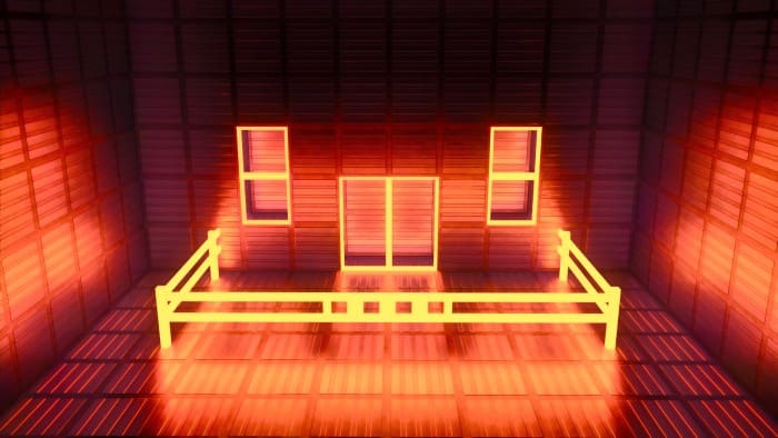 Neon structure in Minecraft