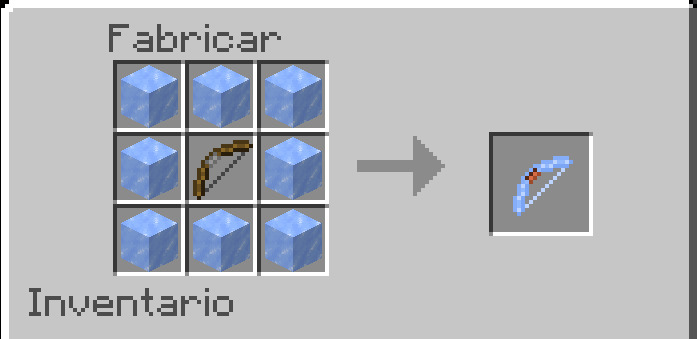 Crafting Ice bow