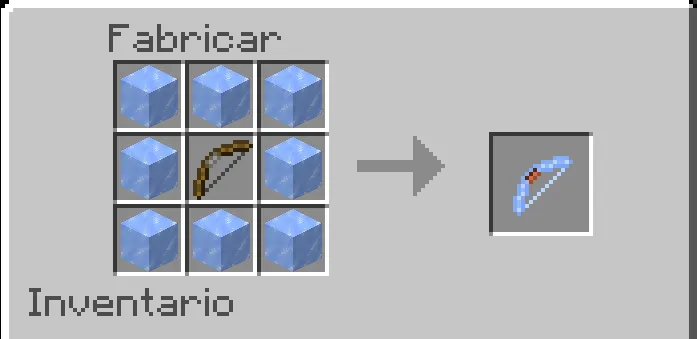 Crafting Ice bow
