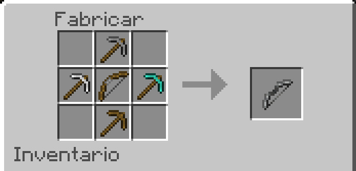 Crafting a digging bow