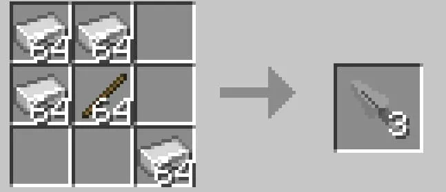 Crafting a throwing knife