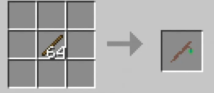 Crafting a throwing stick
