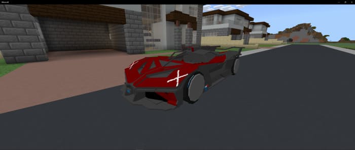 Red Bugatti