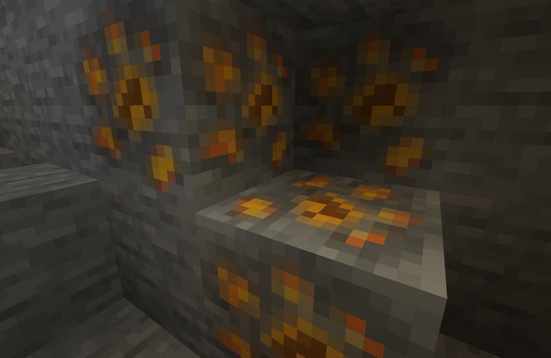 Type of amber ore