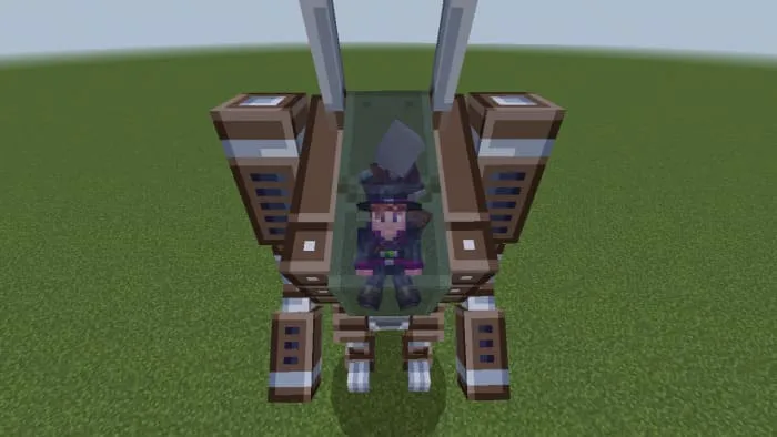 Powerful fur in Minecraft