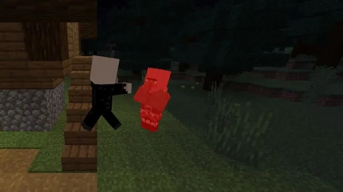 Vampire attacks resident