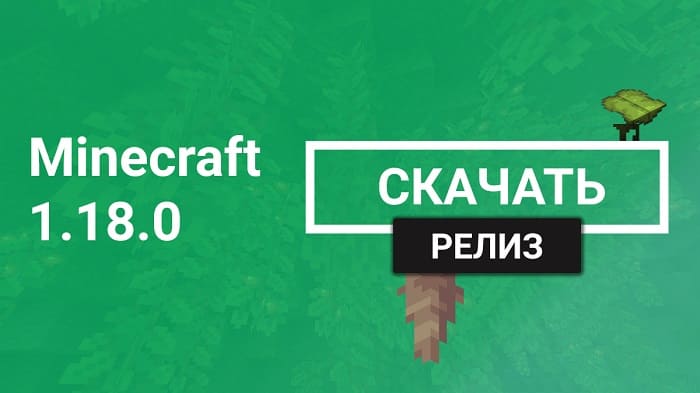 Майнкрафт ПЕ 1.18.0.02 [Релиз]