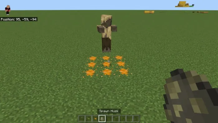 Garbage stands on honey glue