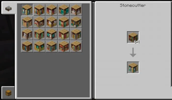 Recipe for bookshelves