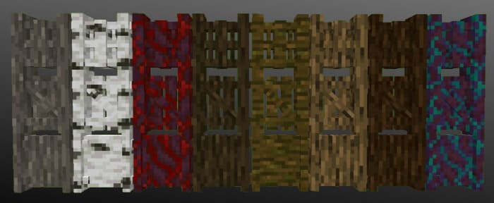 Types of gates made of wood