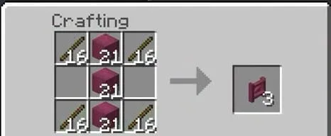 Crafting a pink fence