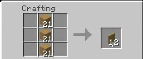 Craft walls made of hewn wood