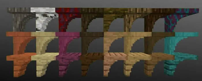 Types of corner blocks