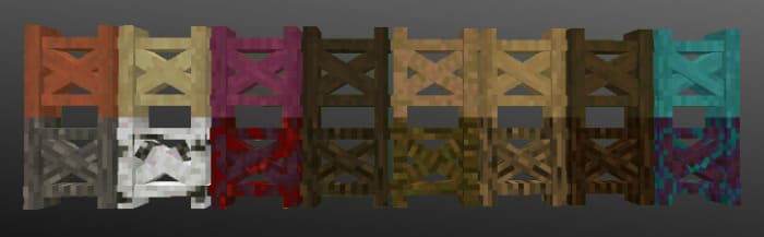Types of fences in mod