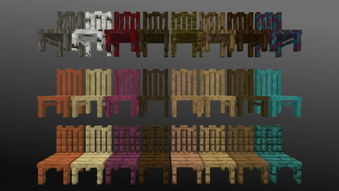 Красивые деревянные стулья