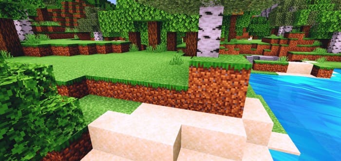 Bright shaders for Minecraft