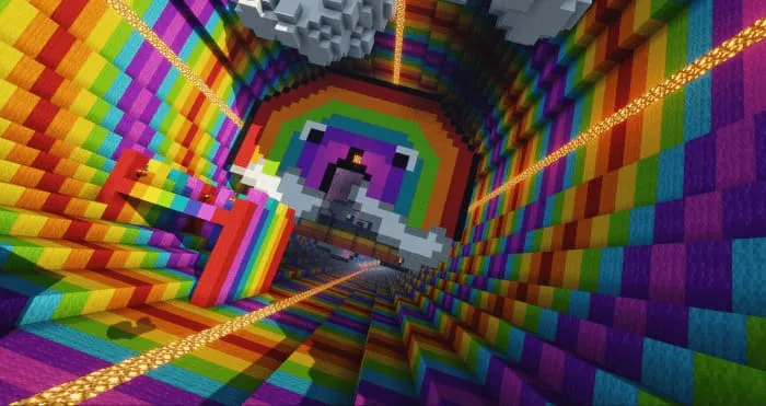 Dropper view from above