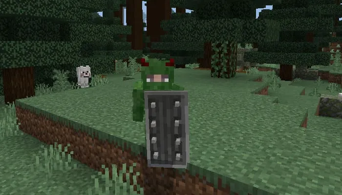 Iron Shield in Minecraft