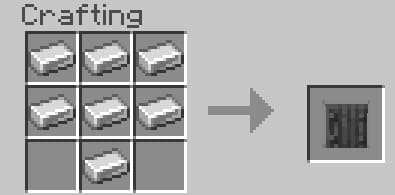 Crafting an iron Shield