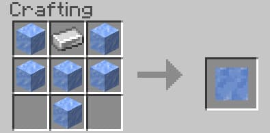 Crafting an ice shield
