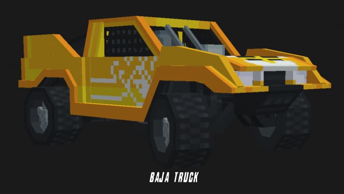 Screenshot of the car Baja truck