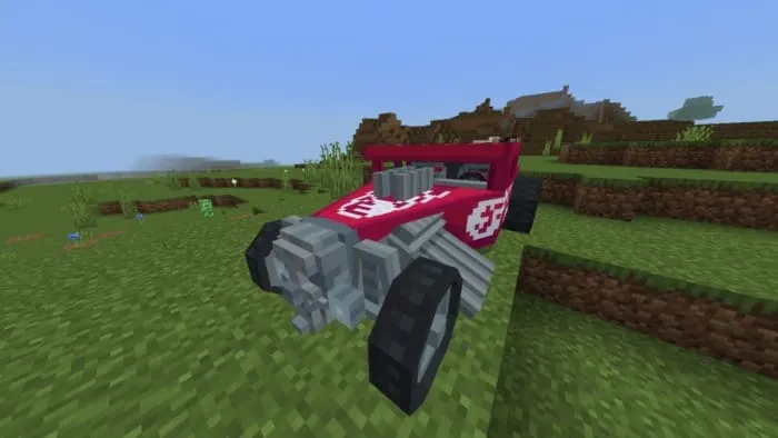 Bone Shaker machine in front