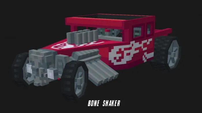 Detailed hot wheels machine