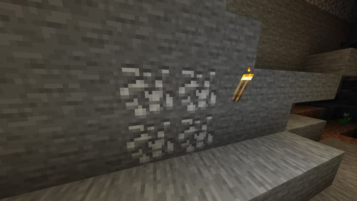 Ore of salt in Minecraft