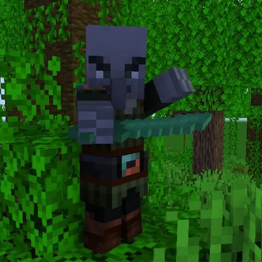 Jungle Marauder with a knife