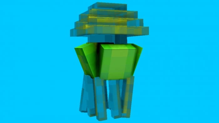 Зеленая медуза