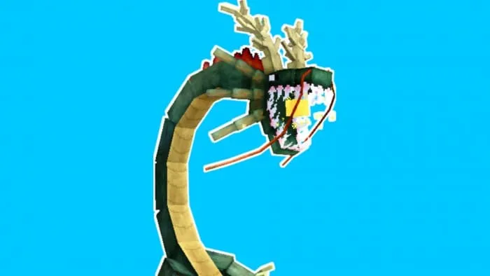Jade Dragon in Minecraft