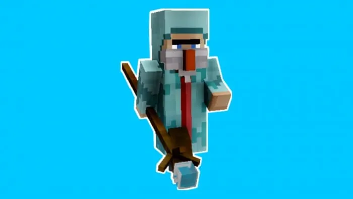 Wizard in Minecraft