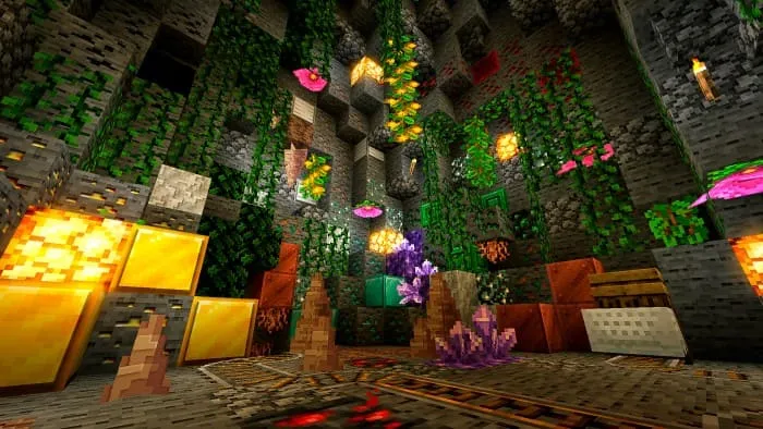 A new kind of blocks in caves