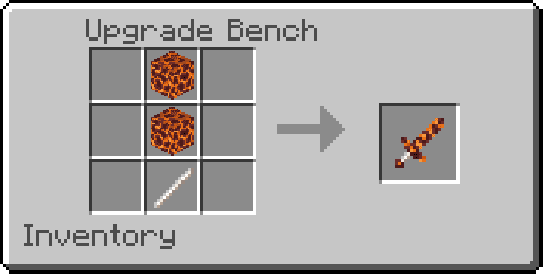 Crafting a Magma sword