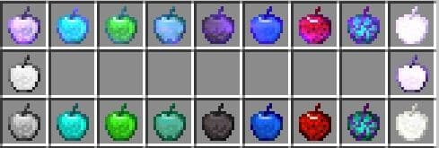 Новые яблоки в Minecraft