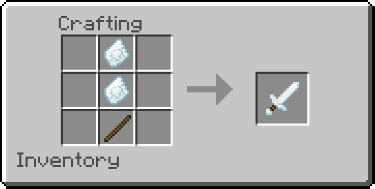 Crafting a sword from broken glass