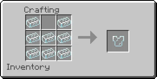 Glass Chestplate recipe