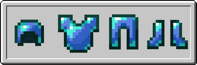 Diamond-lapis lazuli armor