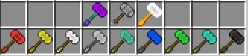 Hammers in Minecraft