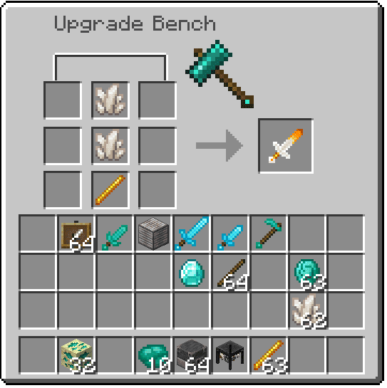 Improved workbench interface