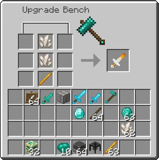 Improved workbench interface
