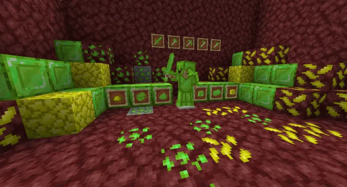 Uranium items and blocks