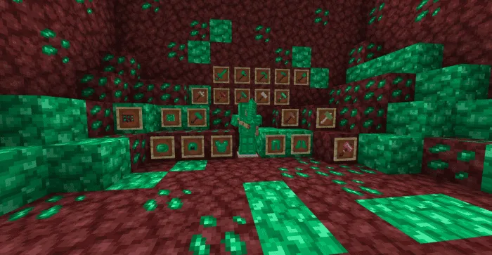 Jade blocks and objects