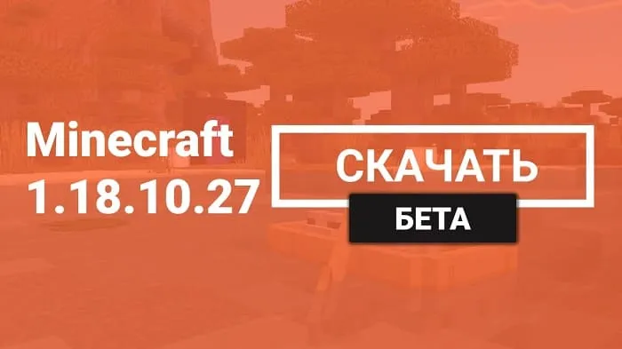 Minecraft PE Beta 1.18.10.27