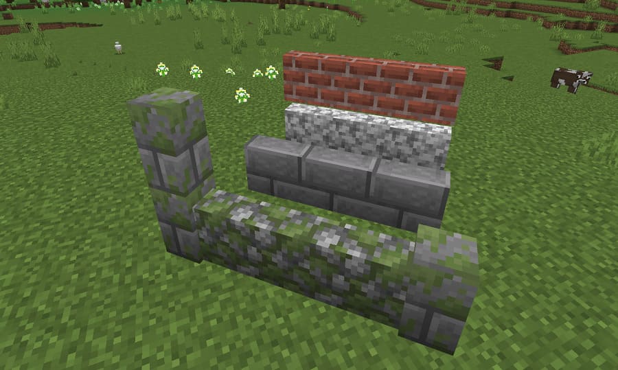 New wall blocks