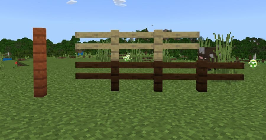 New fence blocks