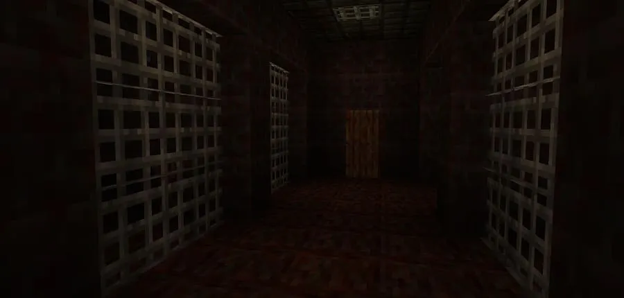 Gloomy location of map