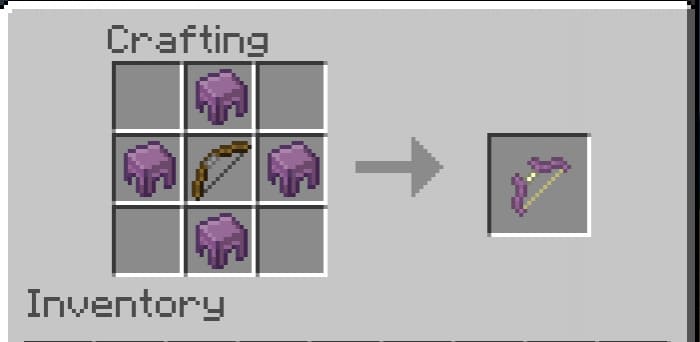 Shulker Bow recipe